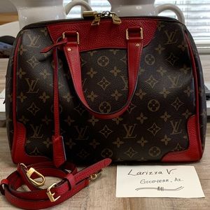 Louis Vuitton Retiro NM Red